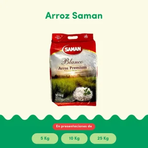 Arroz Saman al mayoreo